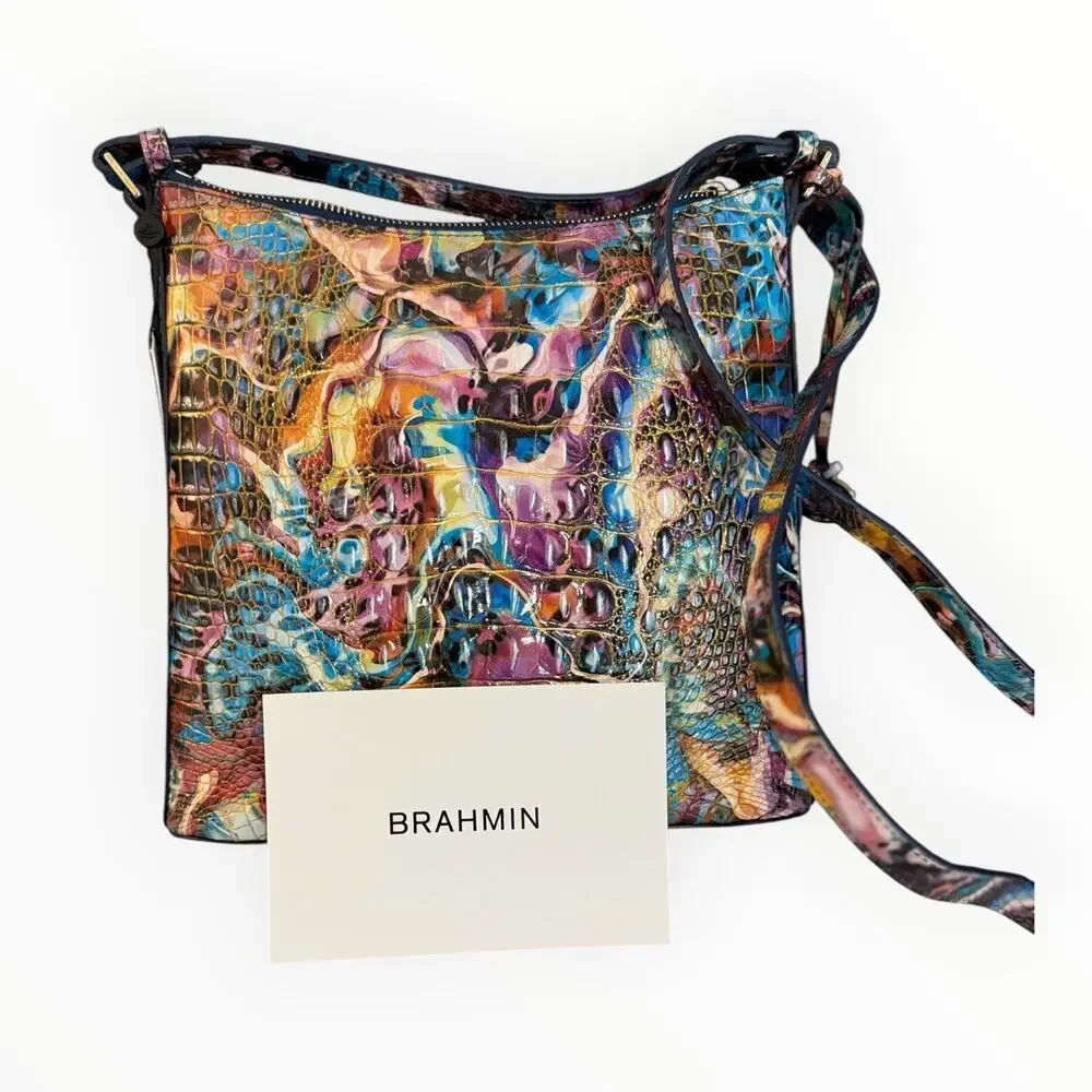 Brahmin Katie Crossbody Euphoria - Premium Placement NWT w/ Dust Bag & Tote
